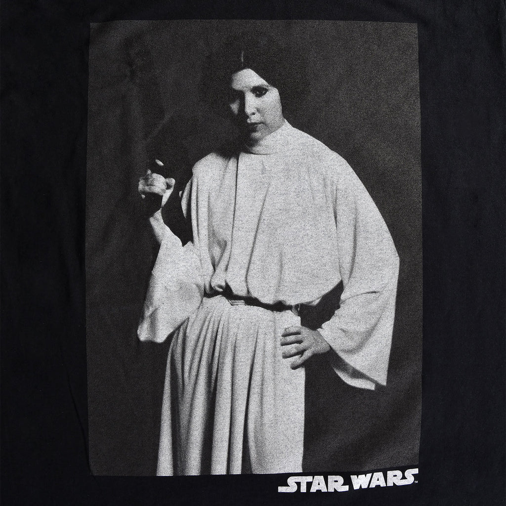 Image produit Star Wars - T-shirt portrait de Leia noir