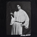 Image produit Star Wars - T-shirt portrait de Leia noir
