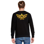 Image produit Zelda - Sweat Hyrule Logo Triforce noir