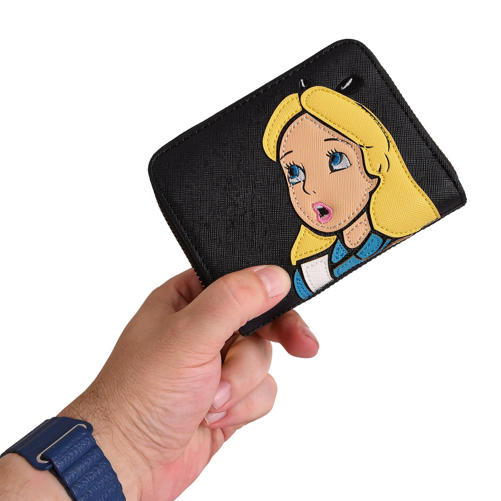 Image produit Alice au Pays des Merveilles - Portefeuille Surpris Noir