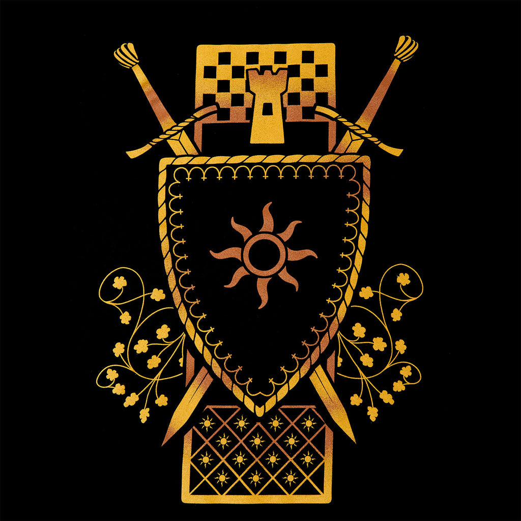 Image produit Witcher - T-Shirt noir avec blason de Nilfgaard