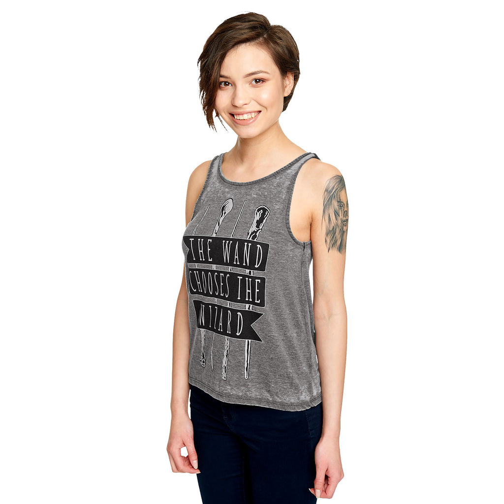 Product image Harry Potter - Wand Chooses Wizard Tank Top grey