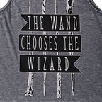 Product image Harry Potter - Wand Chooses Wizard Tank Top grey