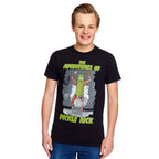Image produit Rick et Morty - Aventures de Pickle Rick T-Shirt noir