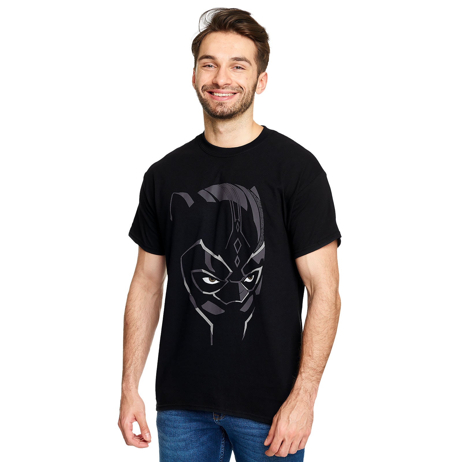 Product image Black Panther - Mask T-Shirt Black