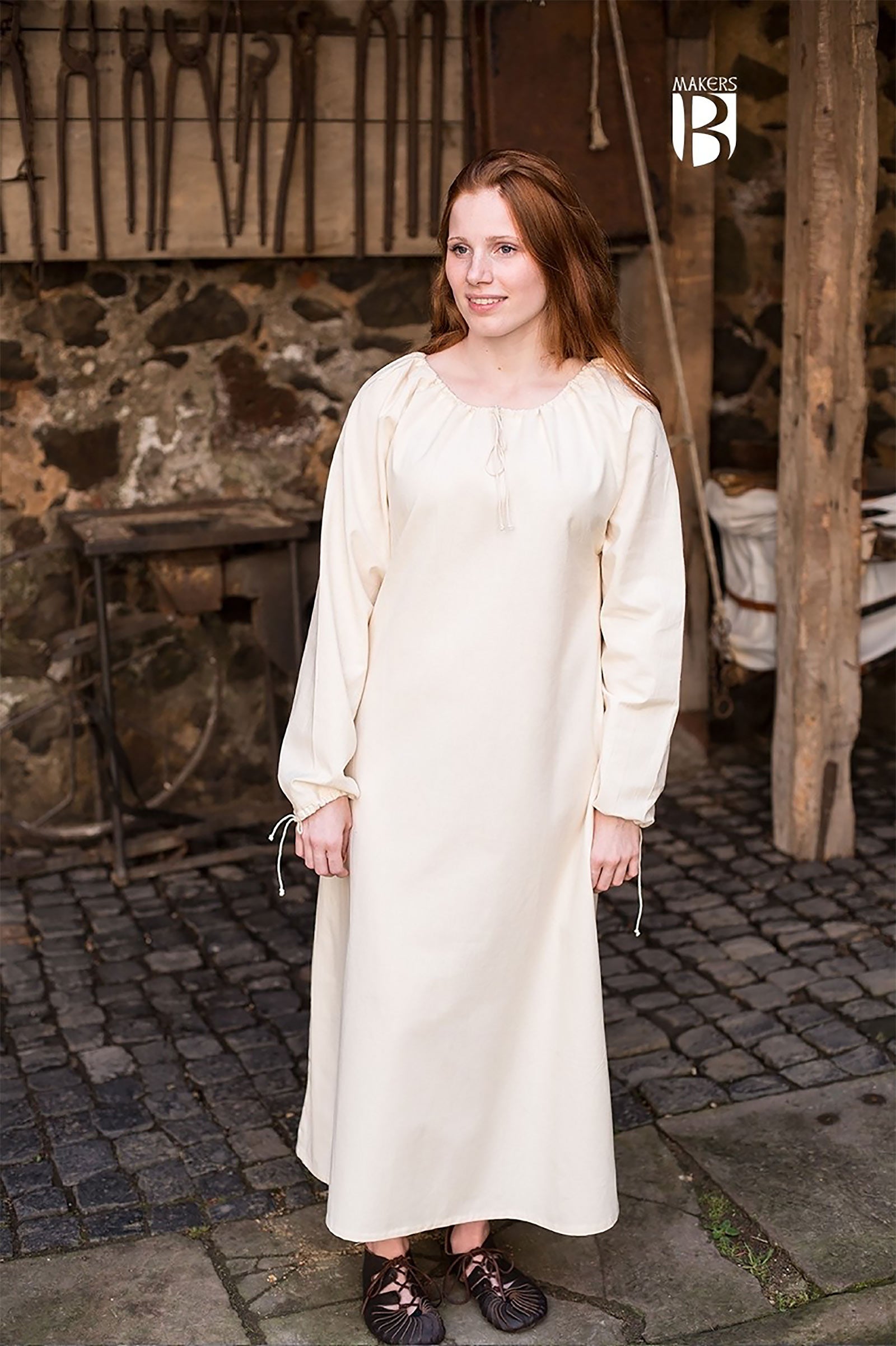 Image produit Sous-robe médiévale Annecke nature