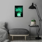 Image produit Affiche en métal de la forêt de Kokiri pour les fans de Zelda