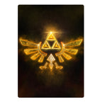 Image produit Poster métallique du logo Hyrule pour les fans de Zelda