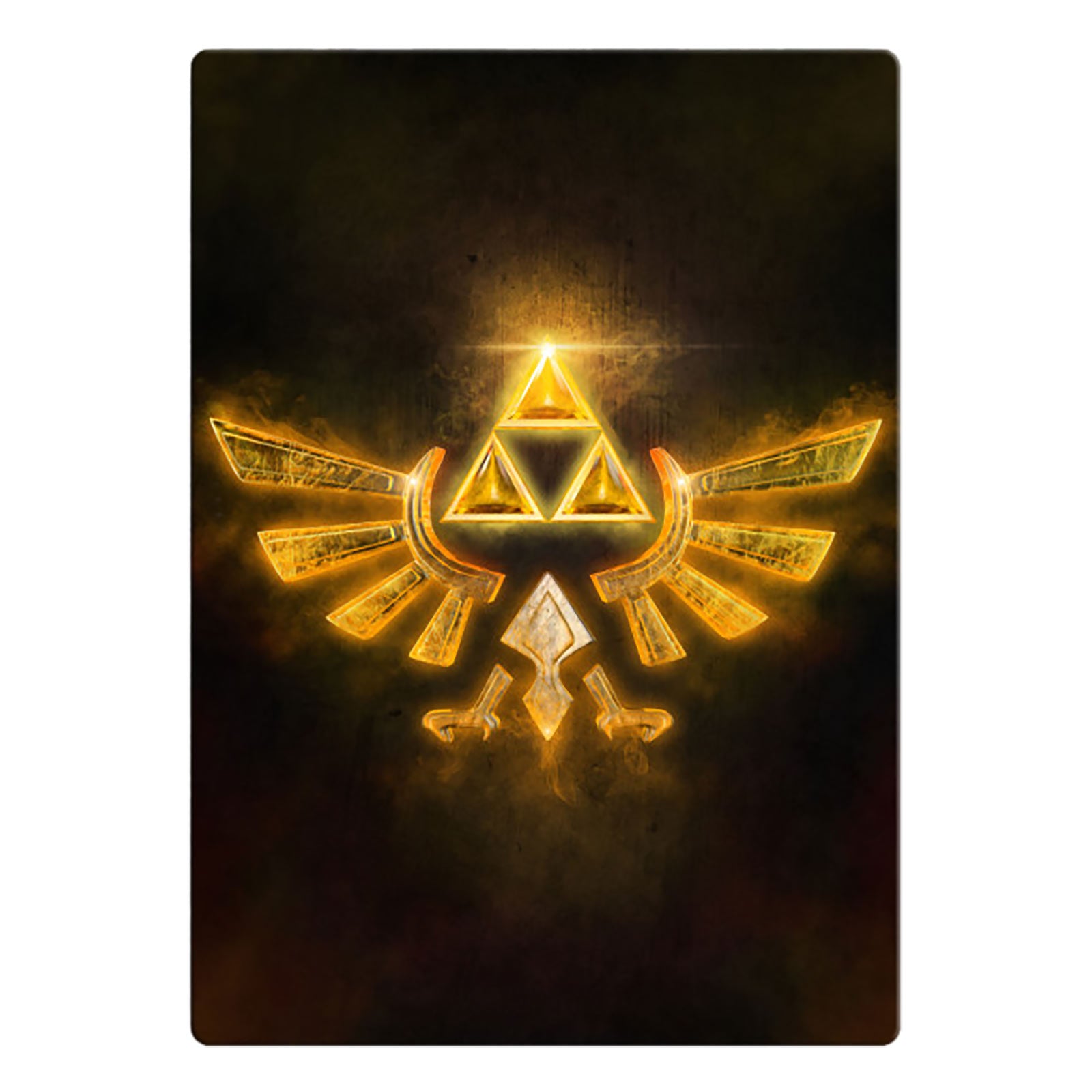Image produit Poster métallique du logo Hyrule pour les fans de Zelda