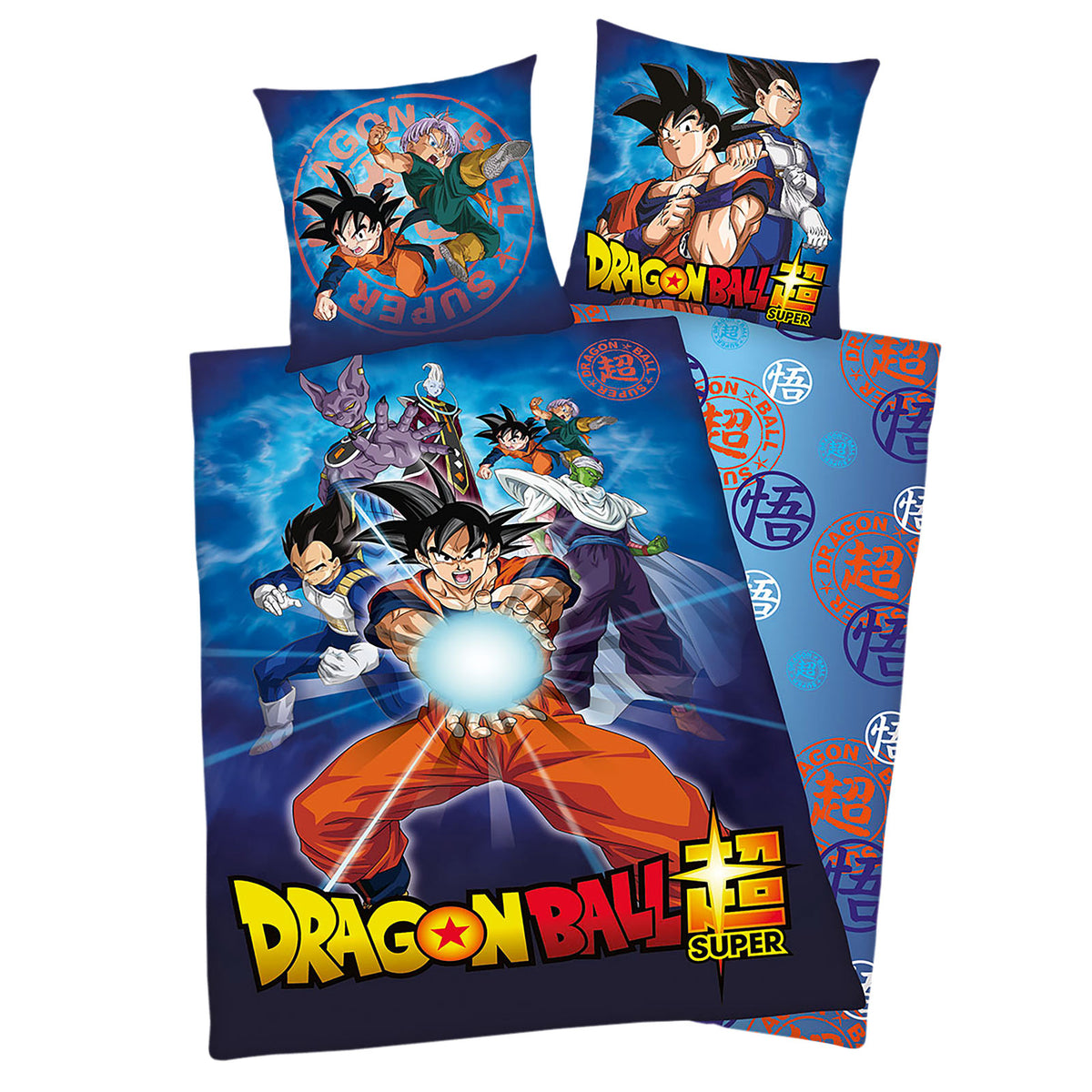 Image produit Dragon Ball Super - Housse de couette réversible de caractère