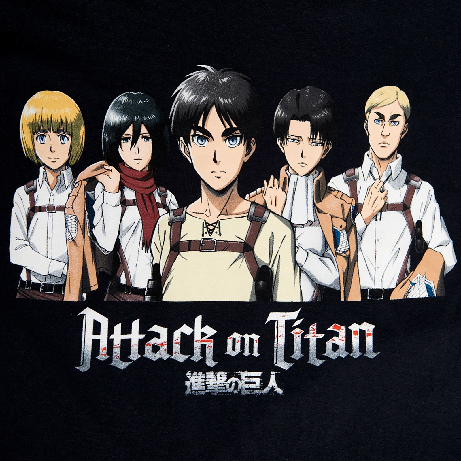 Image produit Attack on Titan - T-shirt de groupe