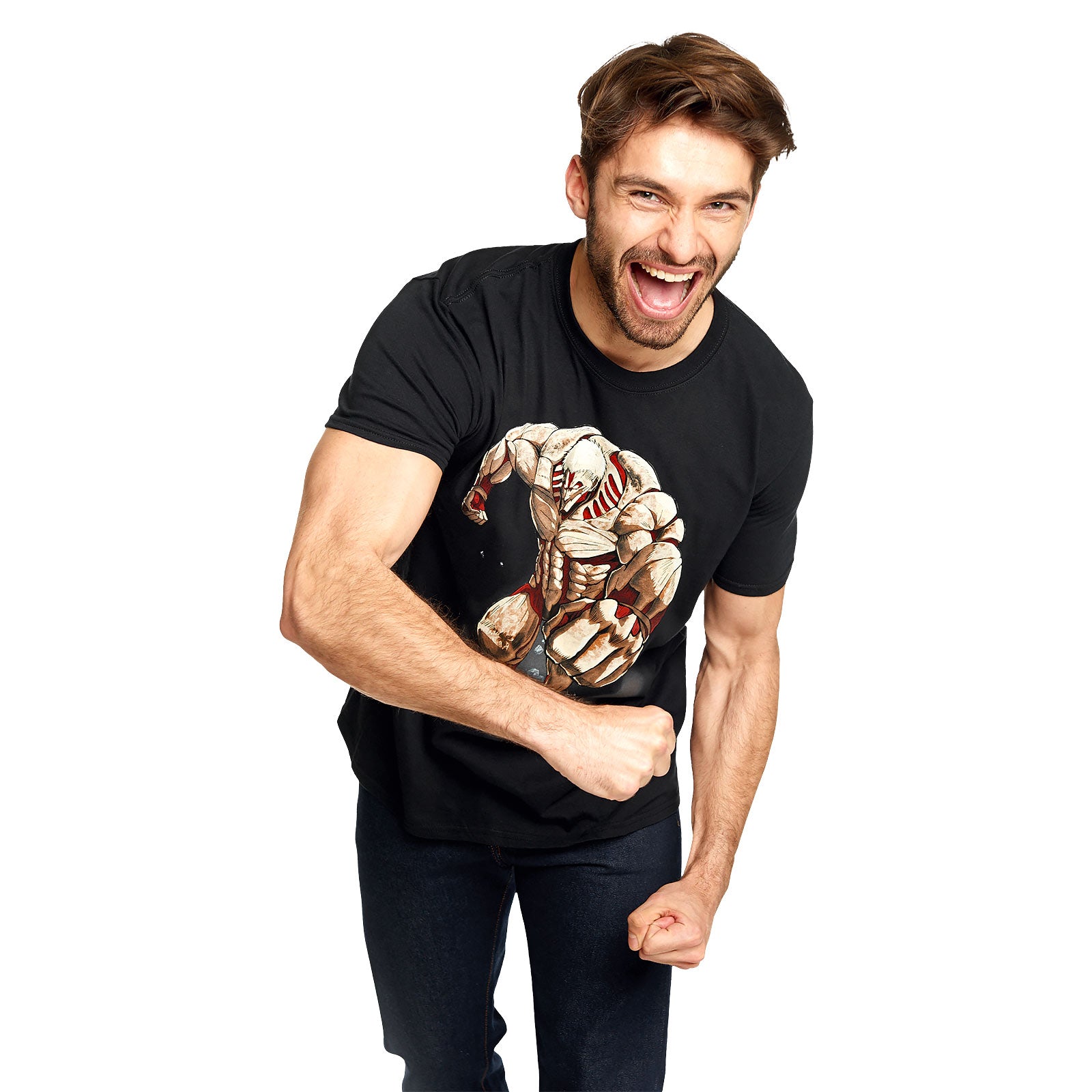 Image produit Attack on Titan - T-shirt Armored Titan noir
