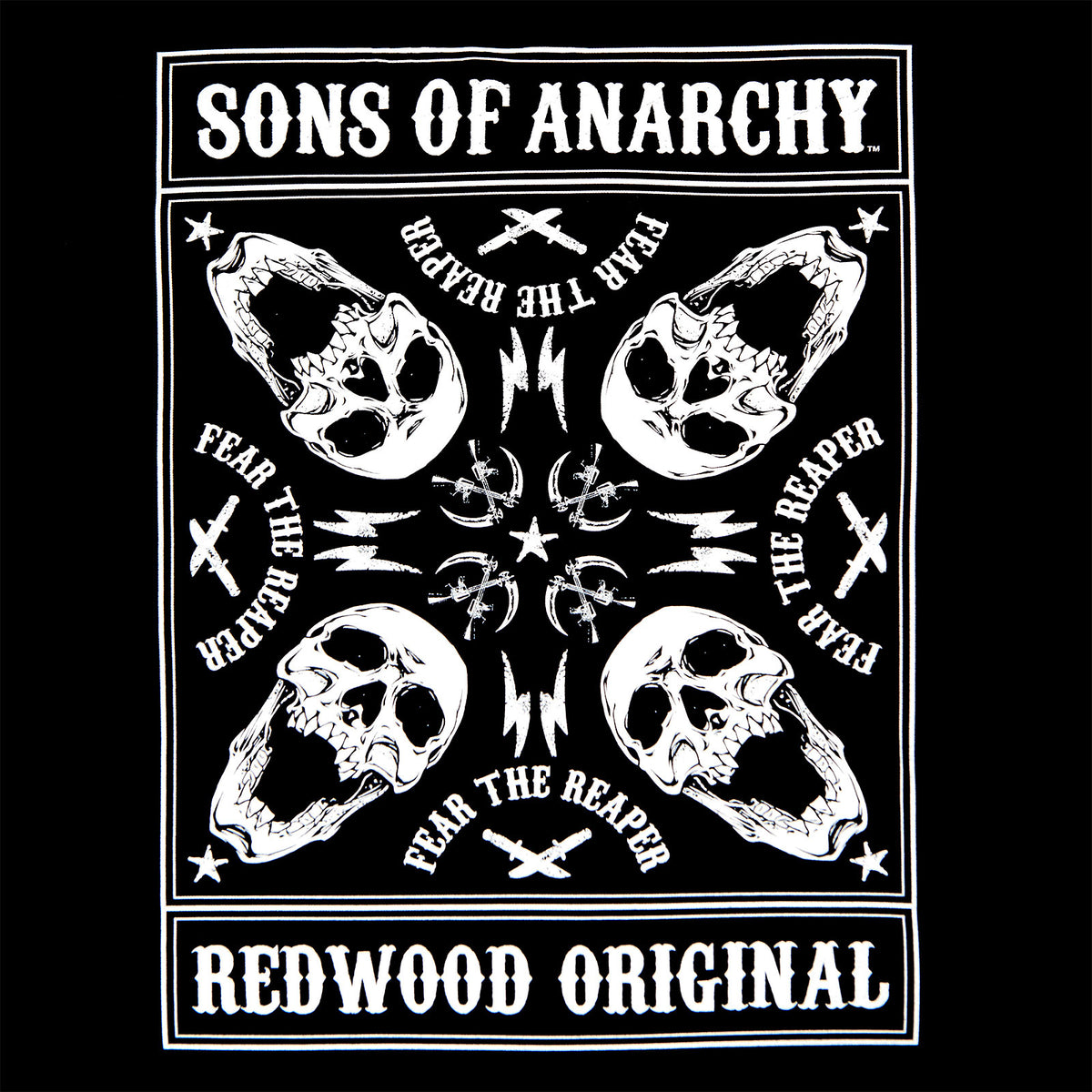 Image produit Sons of Anarchy - Fear the Reaper T-Shirt noir