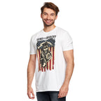 Image produit Sons of Anarchy - T-shirt Reaper Flag blanc
