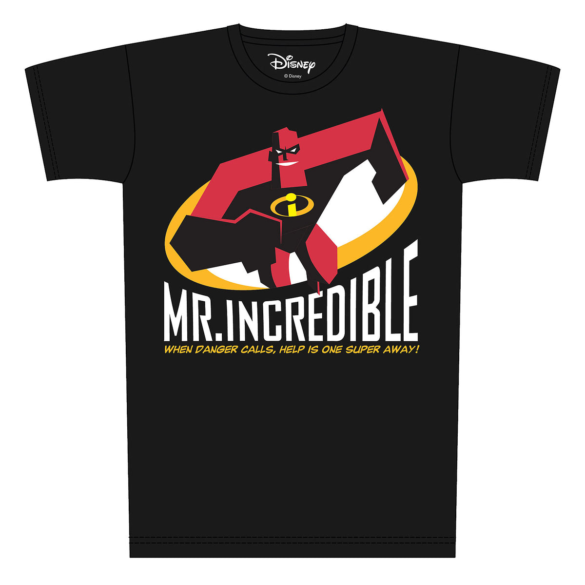Product image The Incredibles - One Super Away T-Shirt Black