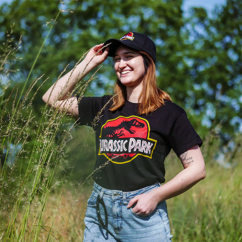 Image produit Jurassic Park - Casquette de baseball avec logo du film noir