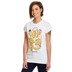 Image produit Bananya - T-shirt femme Characters blanc