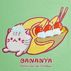Image produit T-shirt Bananya Split pour femmes vert
