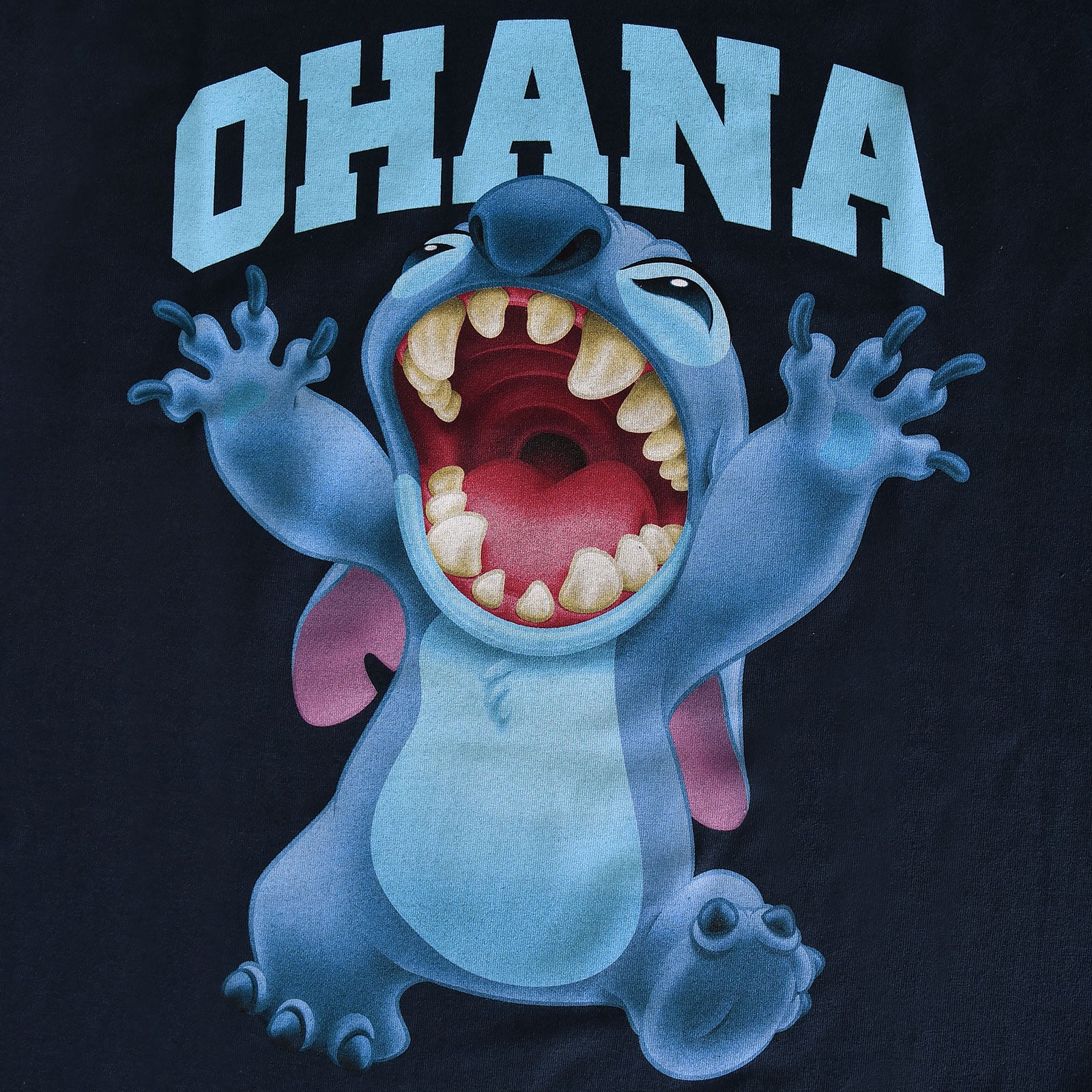 Image produit Lilo & Stitch - T-shirt Ohana bleu