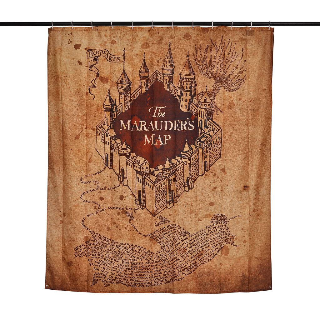 Image produit Harry Potter - Rideau de douche Carte du Maraudeur