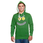 Image produit Rick et Morty - Sweat à capuche visage de Pickle Rick vert