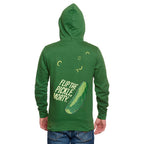 Image produit Rick et Morty - Sweat à capuche visage de Pickle Rick vert
