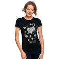 Image produit Rick et Morty - T-shirt Crazy Cat pour femmes noir