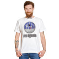 Image produit T-shirt Droid Disco pour les fans de Star Wars blanc