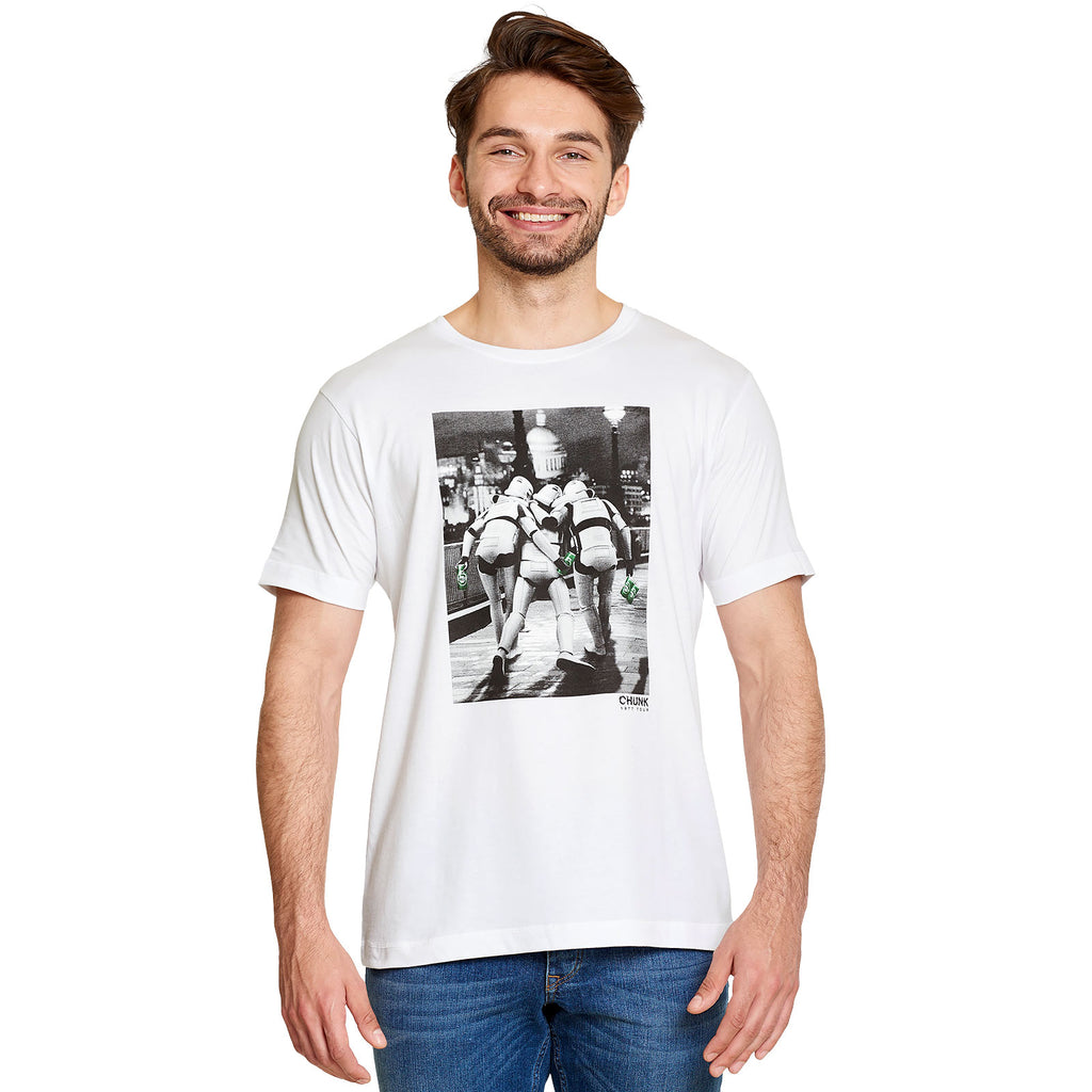 Image produit T-Shirt Imperial Fighters at Night pour les fans de Star Wars