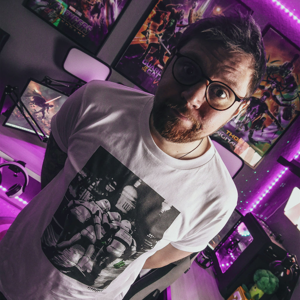 Image produit T-Shirt Imperial Fighters at Night pour les fans de Star Wars