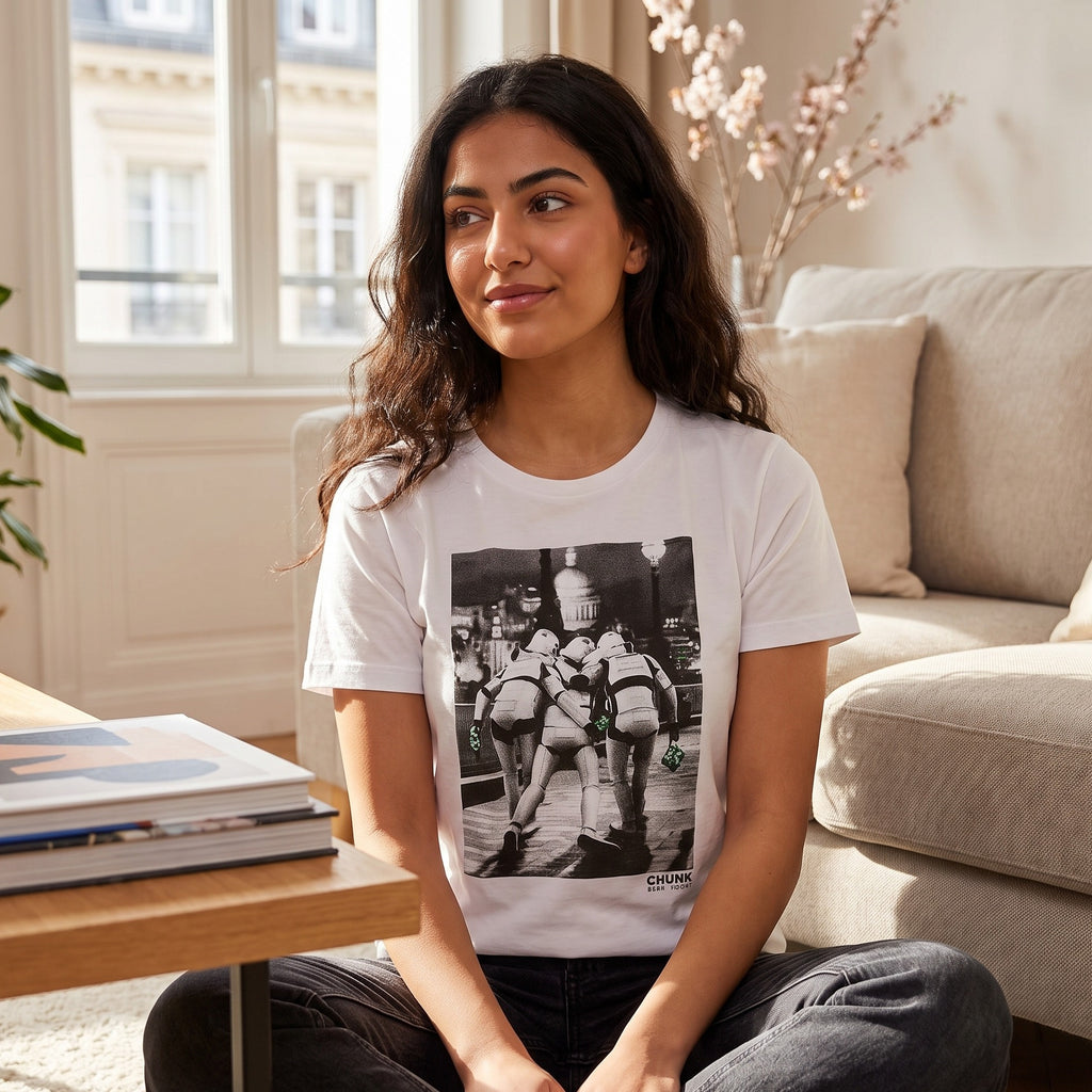 Image produit T-Shirt Imperial Fighters at Night pour les fans de Star Wars
