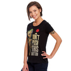 Product image Guardians of the Galaxy - Groot Button Women's T-Shirt Black