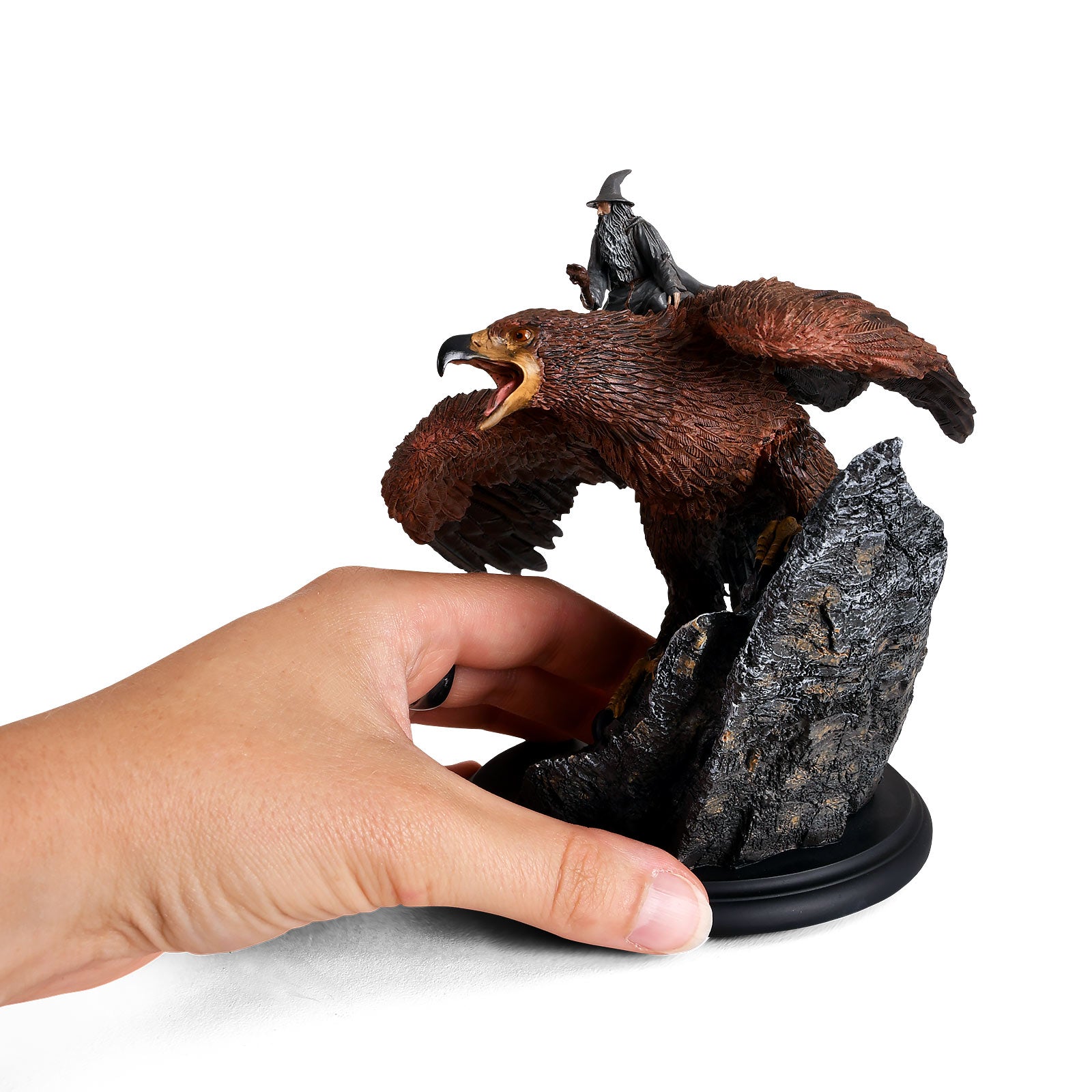 Image produit Le Seigneur des Anneaux - Figurine Gandalf sur Gwaihir