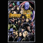 Image produit Avengers - T-shirt noir Infinity War Poster Collage