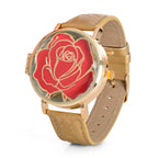 Image produit La Belle et la Bête - Montre-bracelet Rose Enchantée