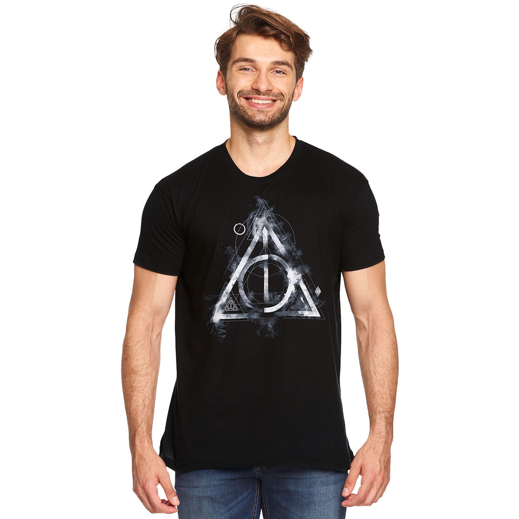 Image produit Harry Potter - T-Shirt Smoky Hallows noir