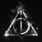 Image produit Harry Potter - T-Shirt Smoky Hallows noir