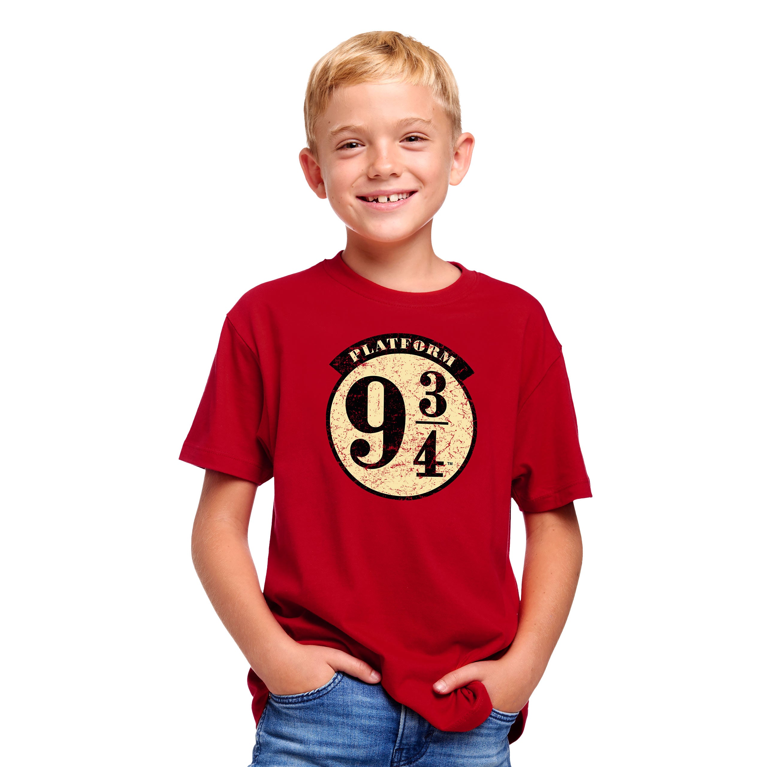 Image produit Harry Potter - T-shirt 9 3/4 pour enfants rouge