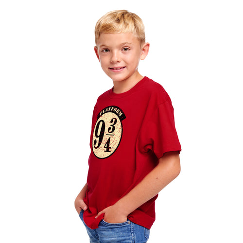 Image produit Harry Potter - T-shirt 9 3/4 pour enfants rouge