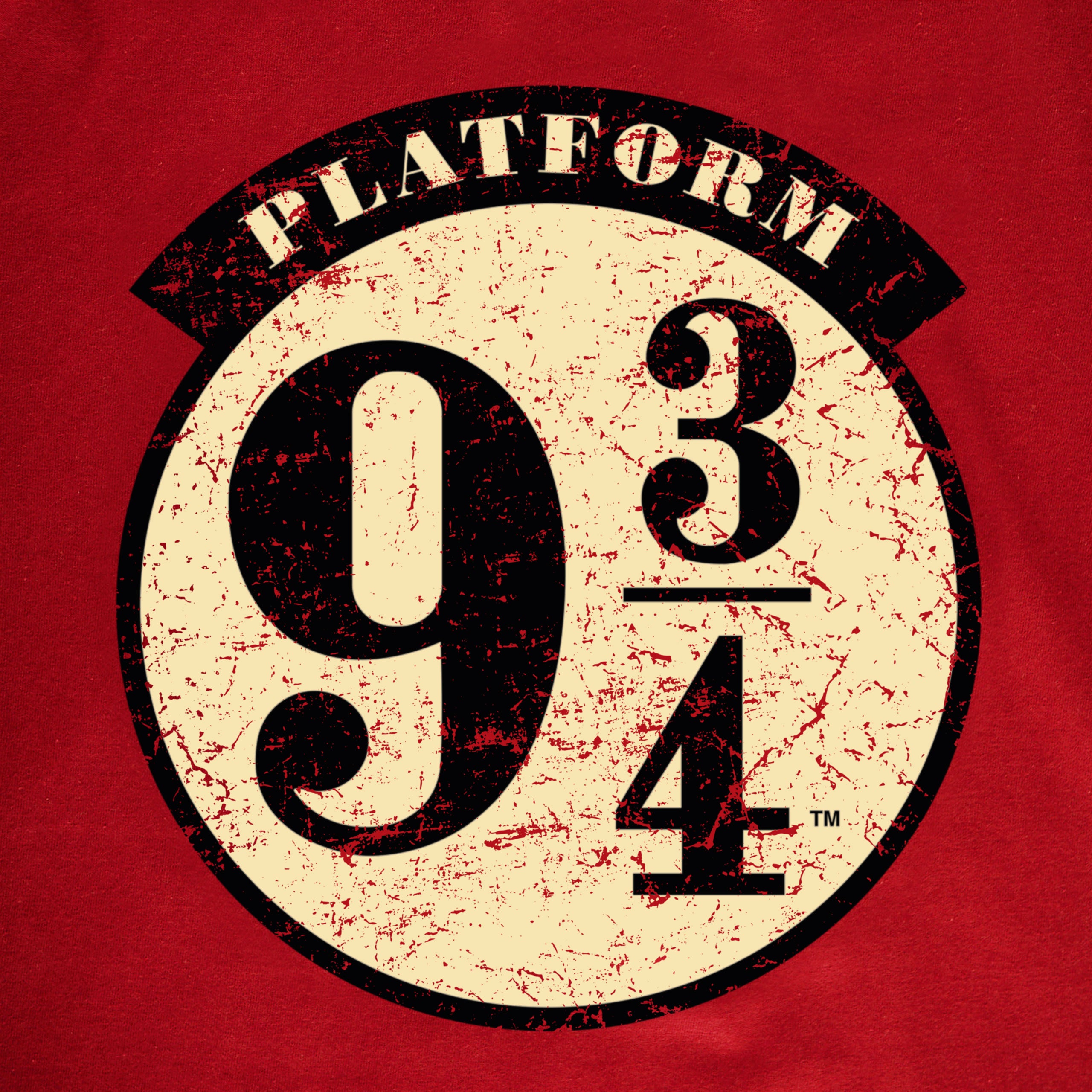 Image produit Harry Potter - T-shirt 9 3/4 pour enfants rouge