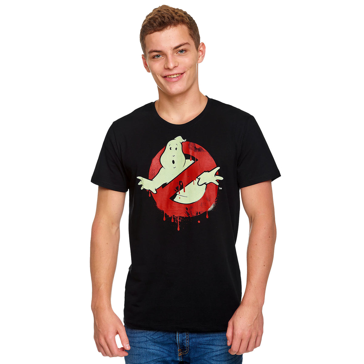 Image produit Ghostbusters - T-shirt logo phosphorescent