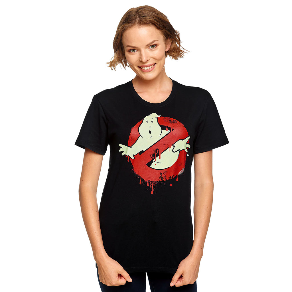 Image produit Ghostbusters - T-shirt logo phosphorescent