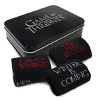 Image produit Game of Thrones - Ensemble de 3 paires de chaussettes dans une boîte en métal