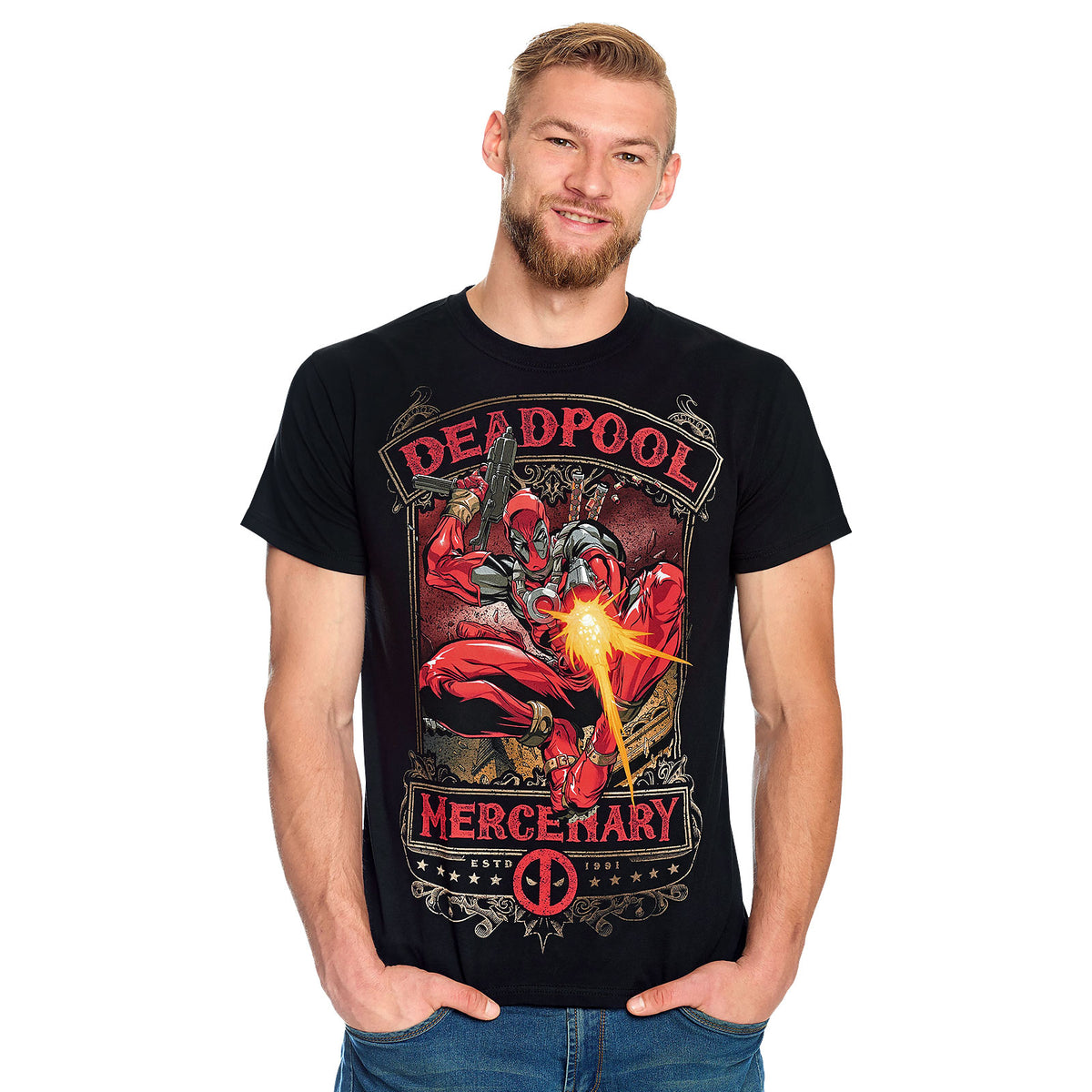 Product image Deadpool - Mercenary T-Shirt Black