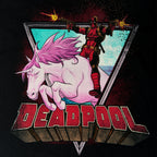 Image produit Deadpool - T-shirt Unicorn Ride noir