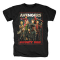 Image produit Avengers - T-Shirt Poster Infinity Heroes noir
