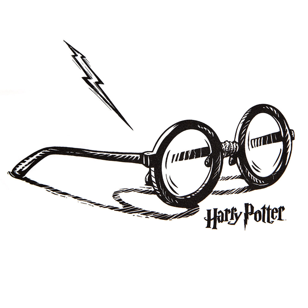 Image produit Harry Potter - Débardeur blanc à lunettes