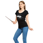 Image produit Harry Potter - T-shirt Wingardium Leviosa pour femmes noir