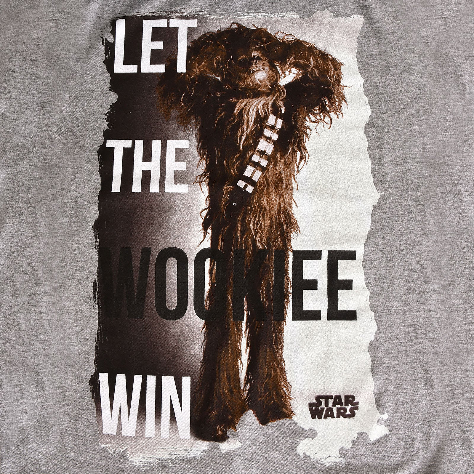 Image produit Star Wars - Laissez le Wookiee gagner T-shirt gris