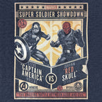 Image produit Captain America - Super Soldier Showdown T-shirt bleu